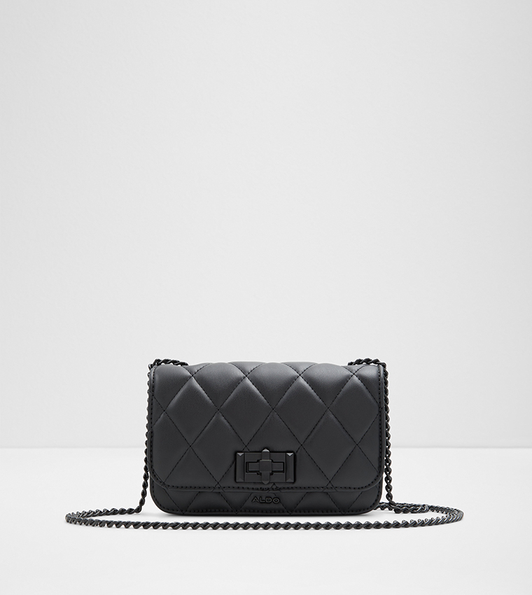 Quilted side bag best sale