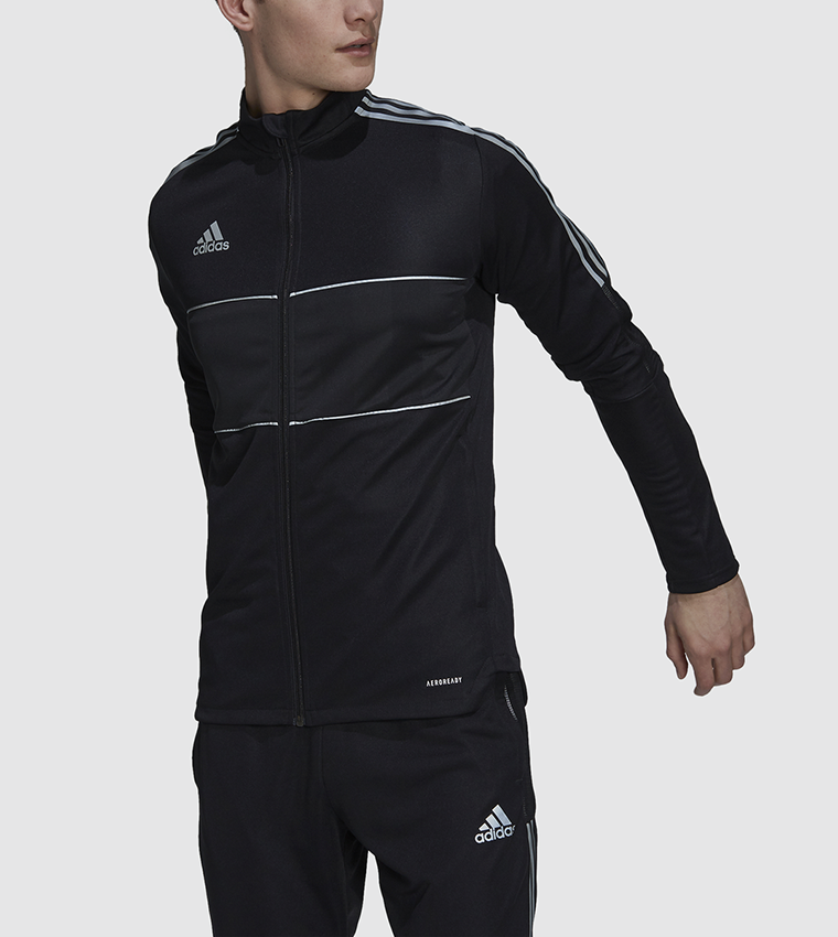 Buy Adidas Tiro Reflective Track Jacket In Black 6thStreet UAE