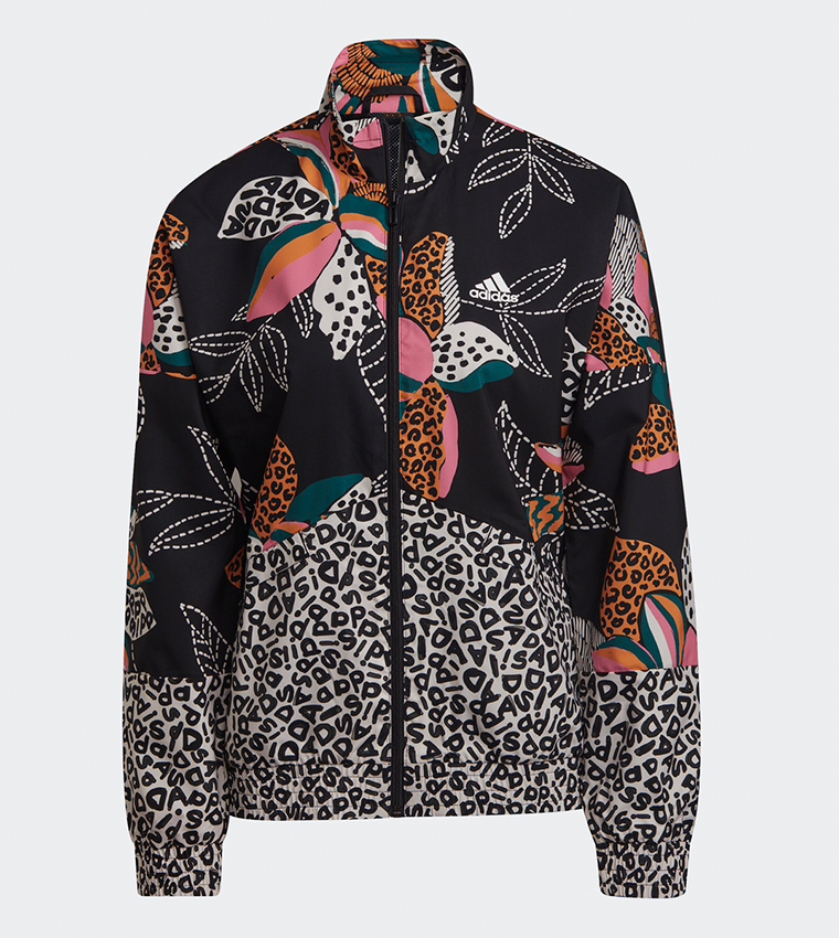 Levi's reese windbreaker in tropical print online