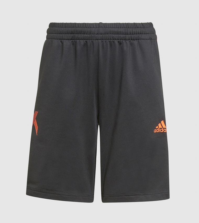 Black and orange adidas 2024 shorts