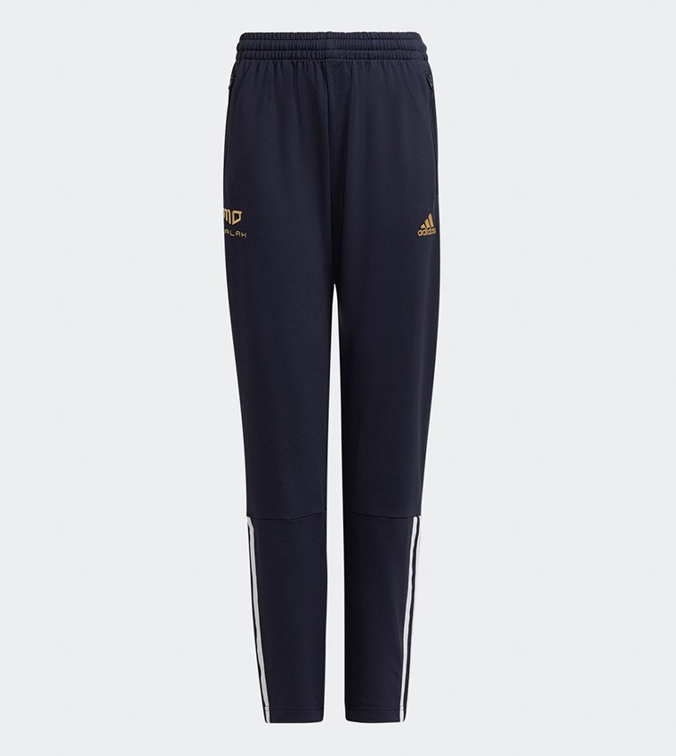 Buy Adidas Aeroready Salah Football Inspired Tapered Pants In Blue 6thStreet Saudi Arabia