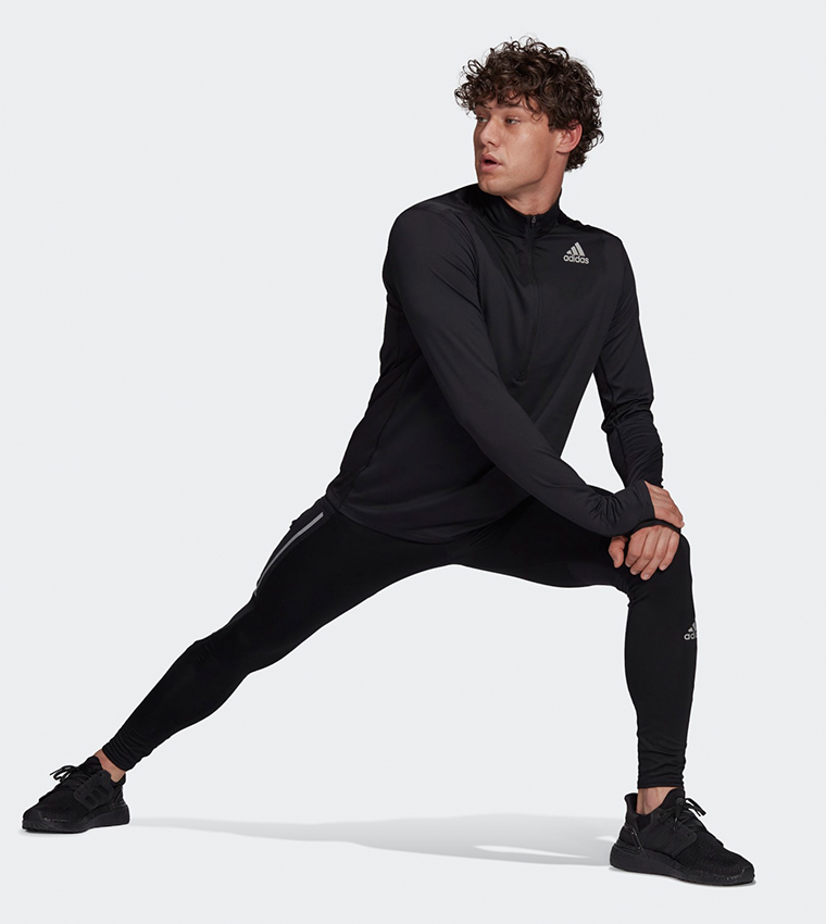 Buy Adidas Saturday Warm Running Track Pants In Black 6thStreet UAE