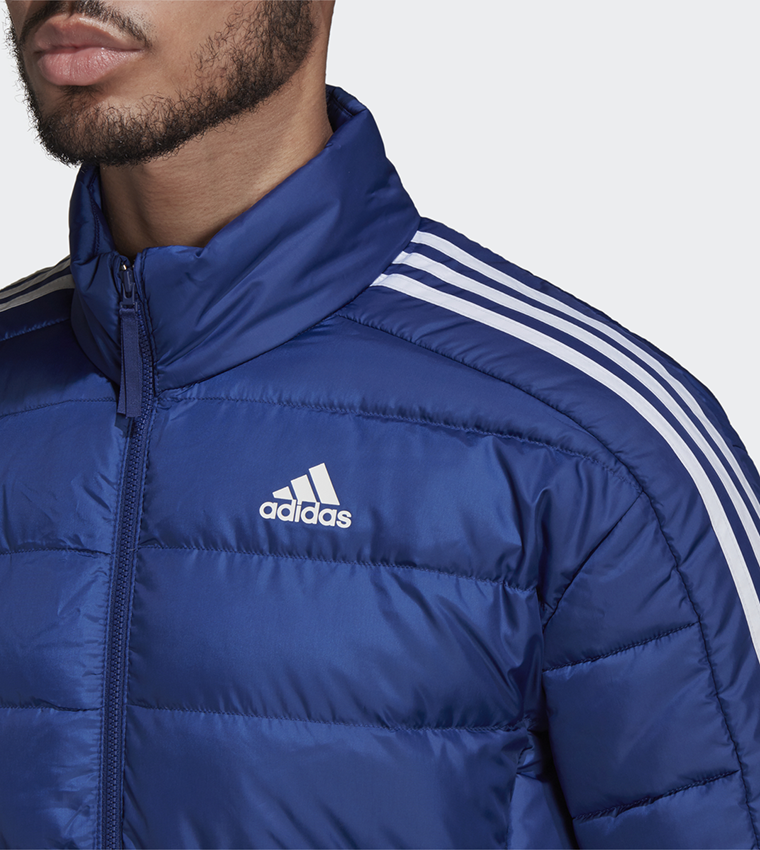 Adidas blue clearance winter jacket