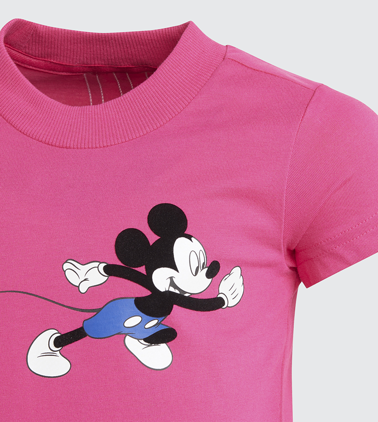 Buy Adidas Disney Mickey Mouse Sum Set T Shirt In Multiple Colors