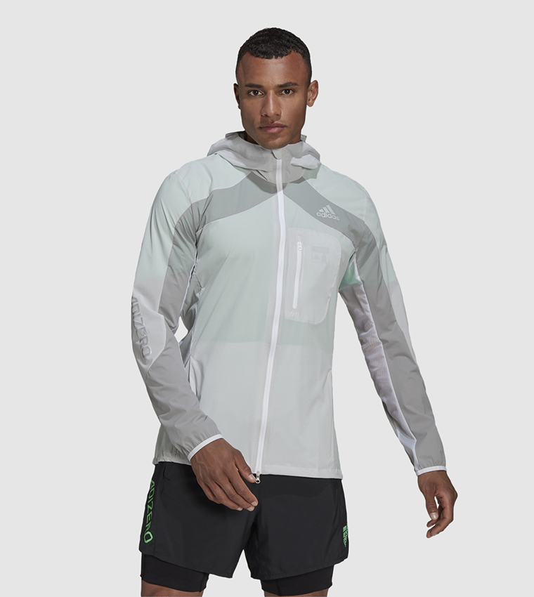 Buy Adidas Adizero Marathon Jacket In White 6thStreet Saudi Arabia