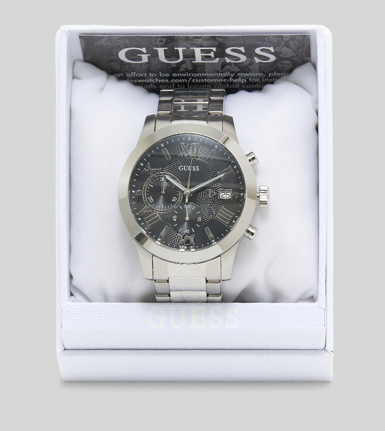 Atlas Quartz Chronograph Watch, 45 mm