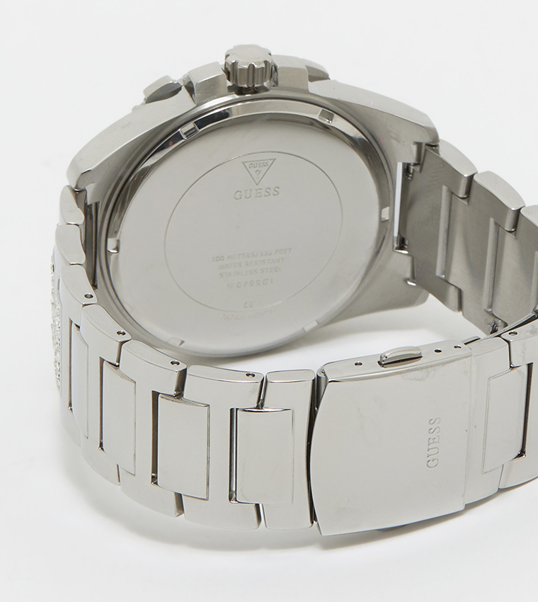 Frontier Quartz Chronograph Watch, 48 mm