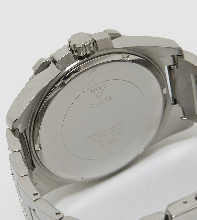 Frontier Quartz Chronograph Watch, 48 mm