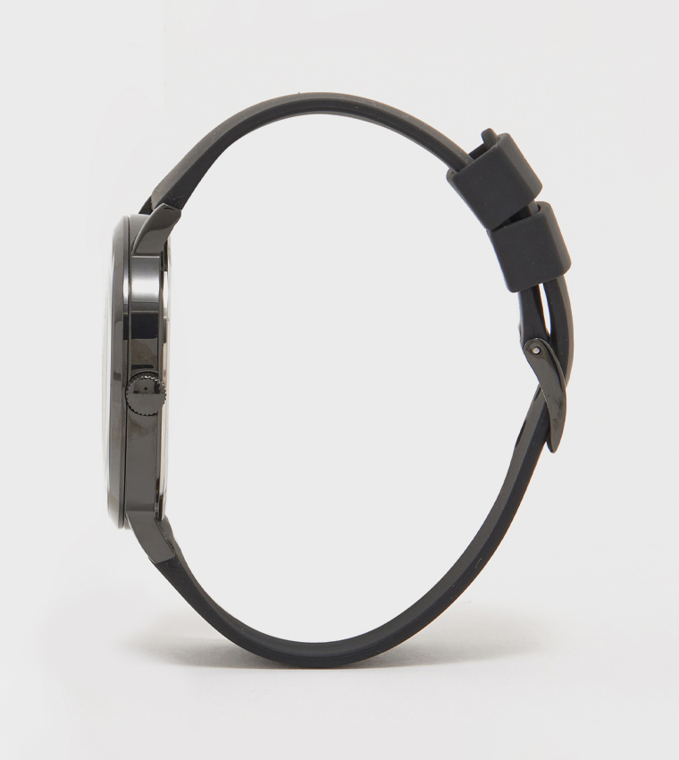 Imprint Quartz Analog Watch, 44 mm