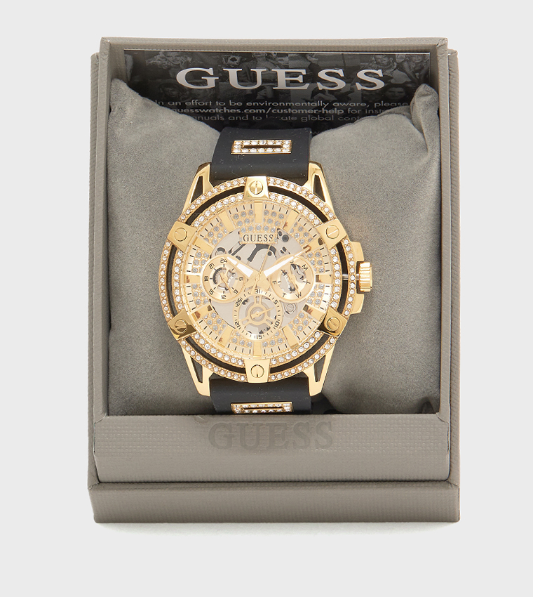 King Quartz Chronograph Watch, 48 mm