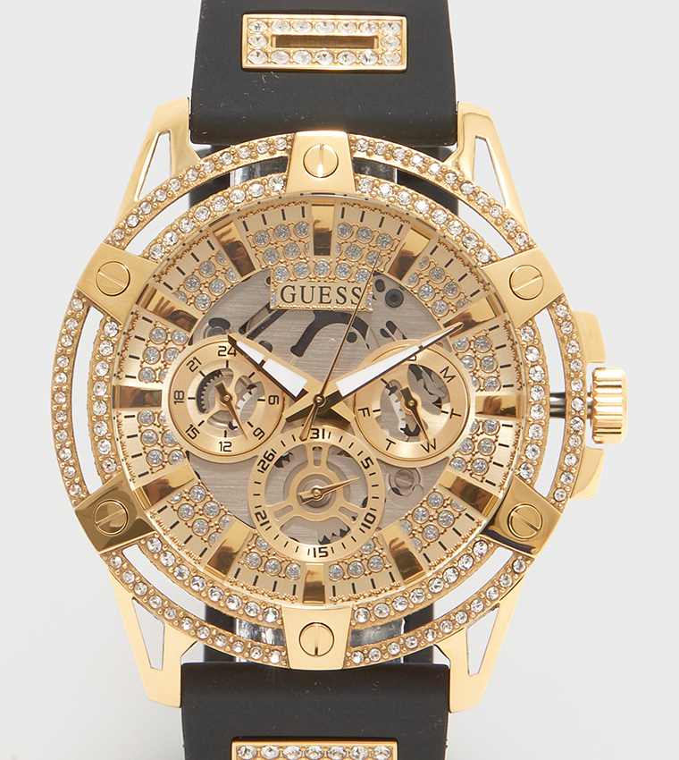 King Quartz Chronograph Watch, 48 mm
