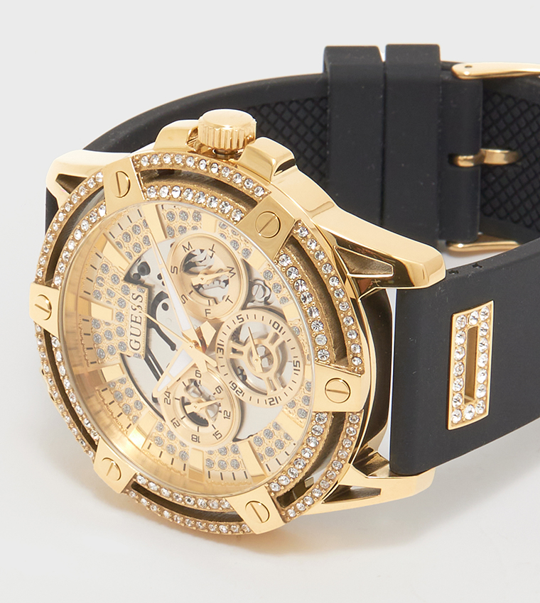 King Quartz Chronograph Watch, 48 mm
