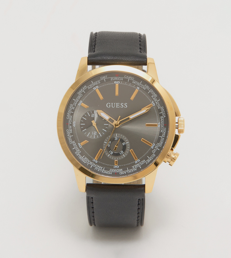 Spec Quartz Analog Watch, 44 mm