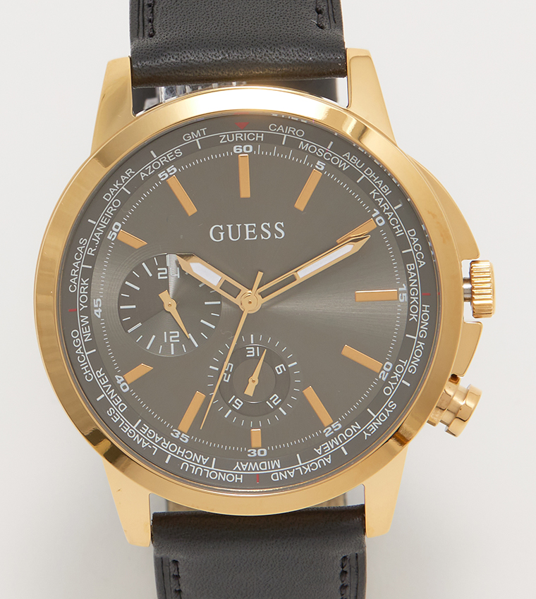 Spec Quartz Analog Watch, 44 mm