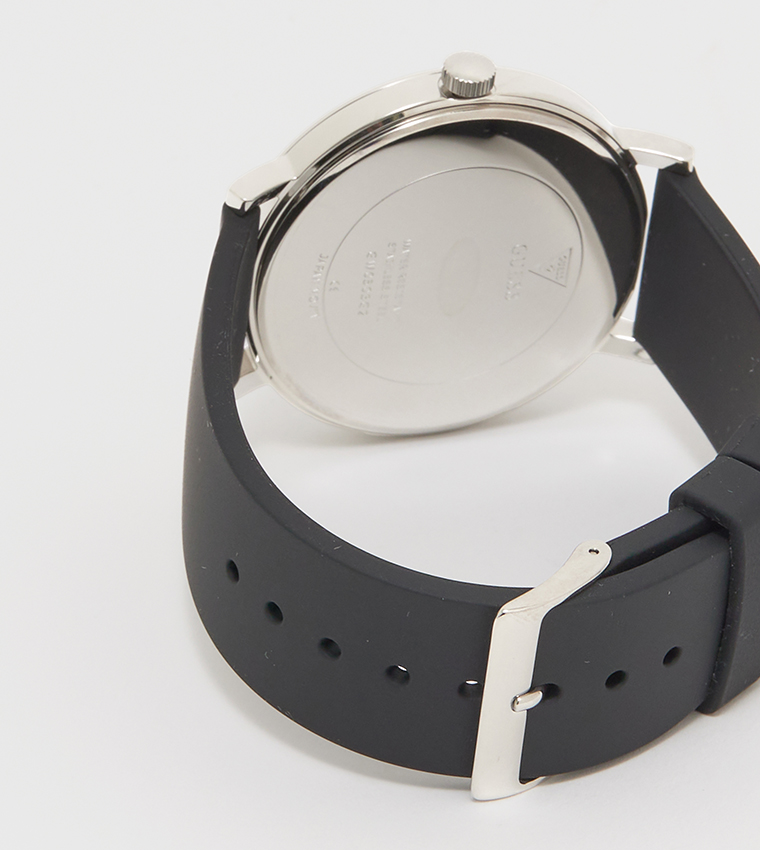 Idol Quartz Analog Watch, 44 mm