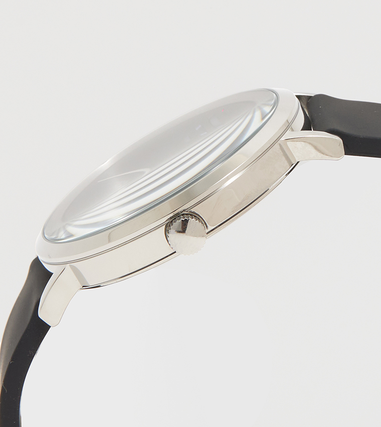Idol Quartz Analog Watch, 44 mm