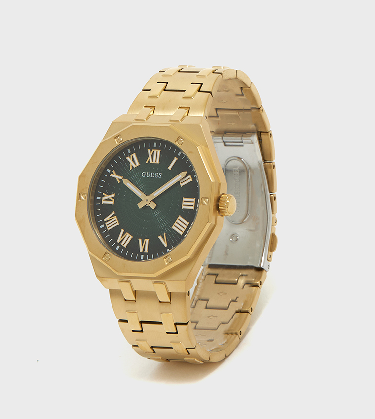 Asset Quartz Analog Watch, 42 mm