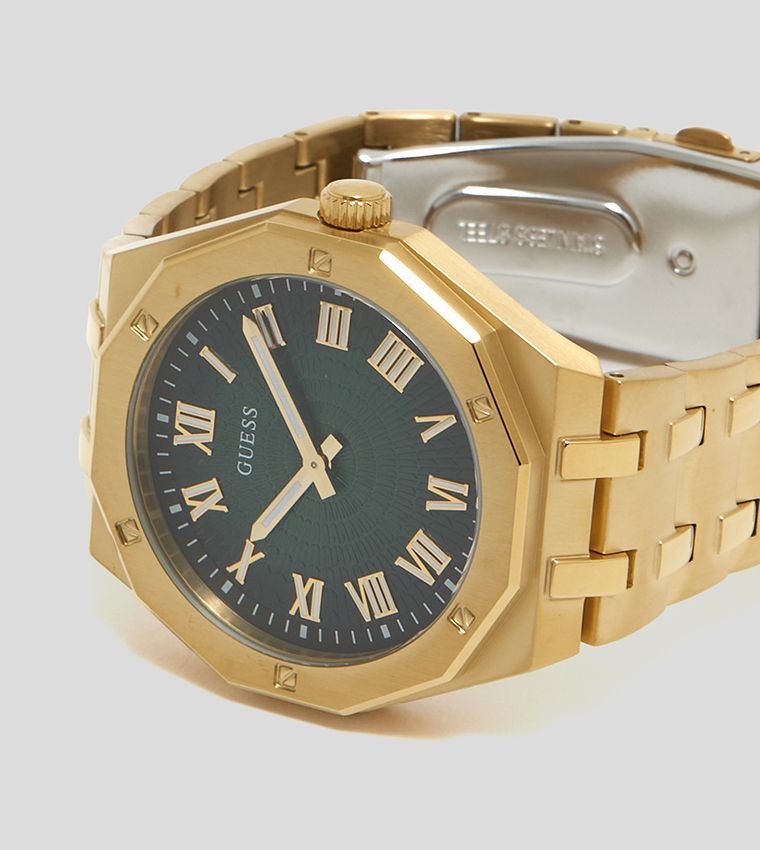 Asset Quartz Analog Watch, 42 mm