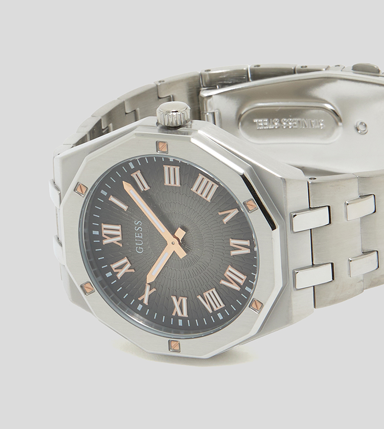 Asset Quartz Analog Watch, 42 mm