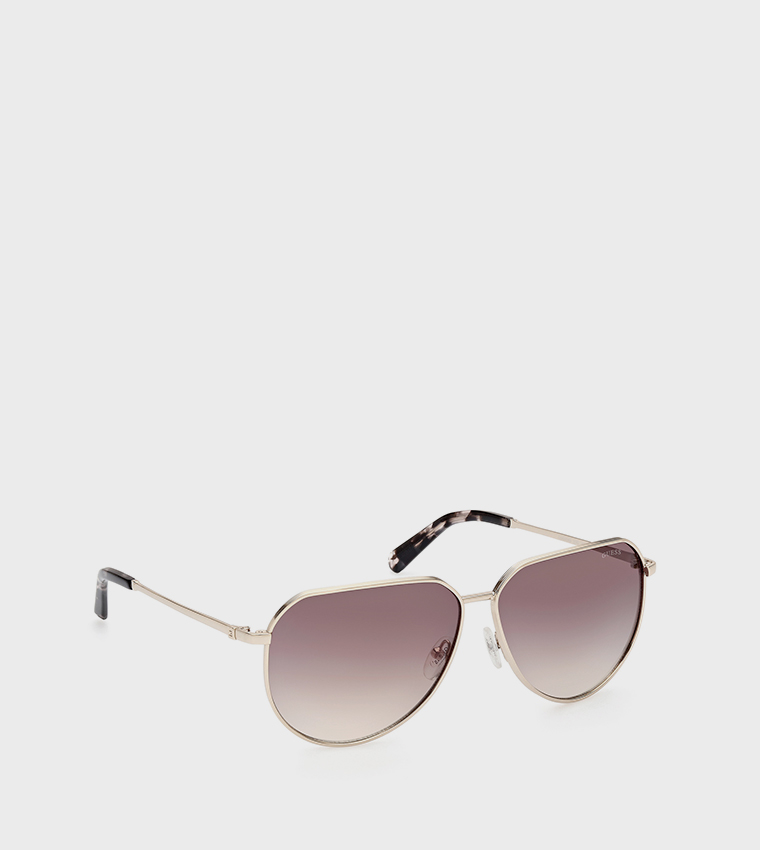 Gold rimmed clearance aviators