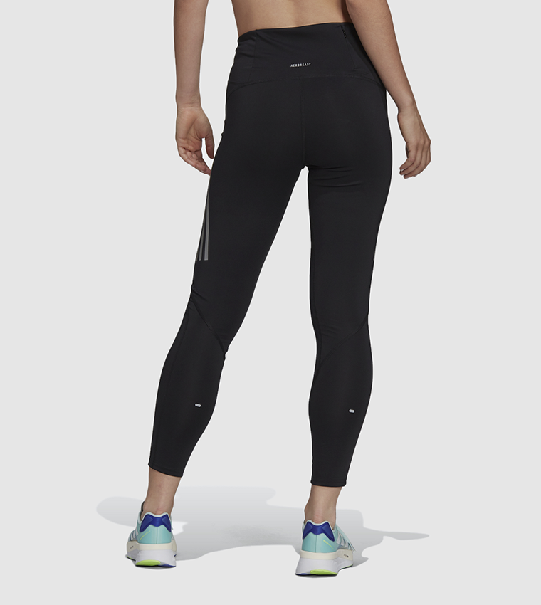 Buy Adidas Own The Run 7/8 Running Leggings In Black