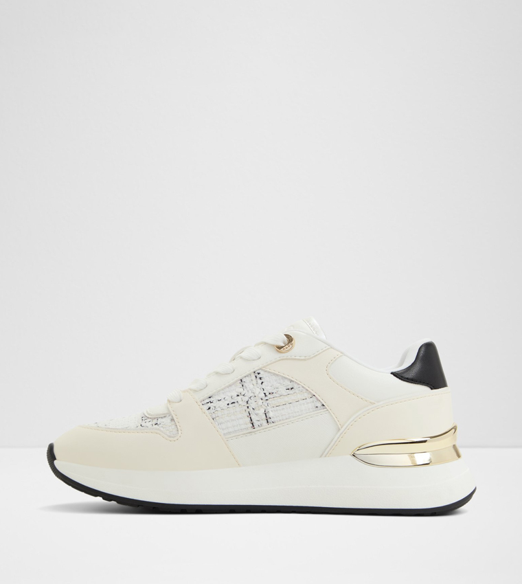 GUMTREE Tweed Lace Up Sneakers