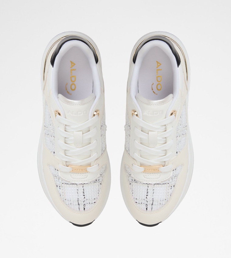 GUMTREE Tweed Lace Up Sneakers