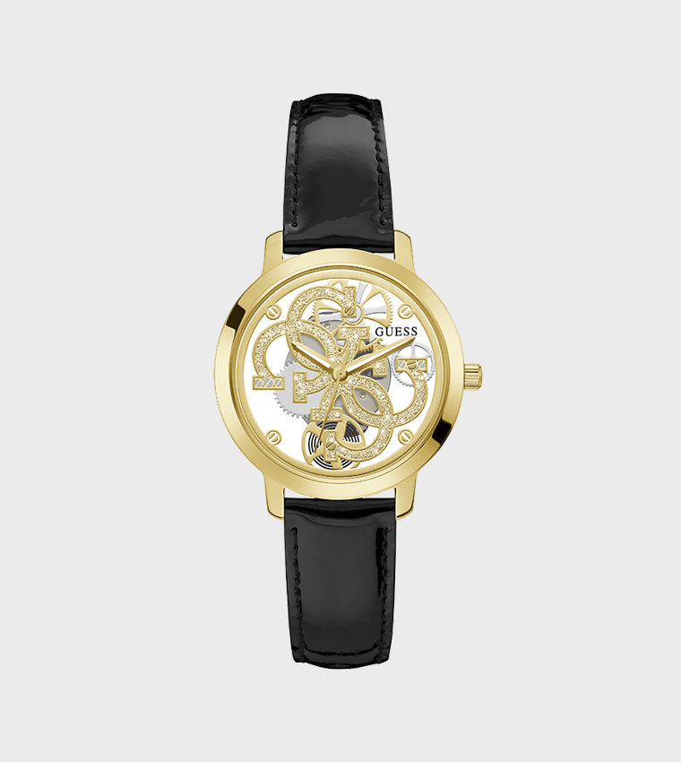 Quattro Clear Quartz Analog Watch, 36mm