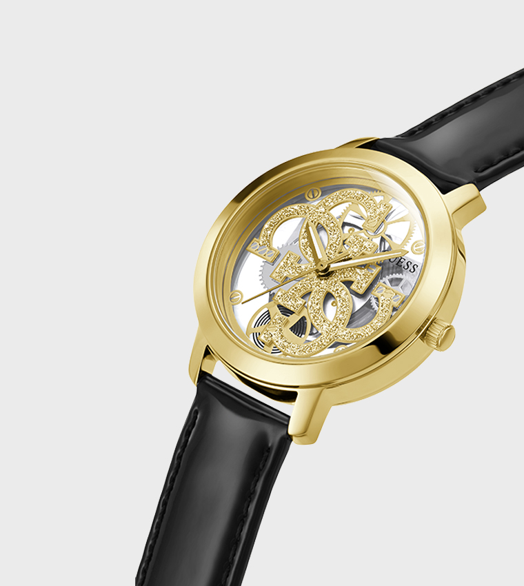 Quattro Clear Quartz Analog Watch, 36mm