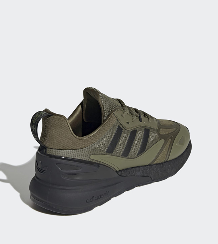 Buy Adidas ZX 2K BOOST 2.0 Walking Shoes In Green | 6thStreet UAE