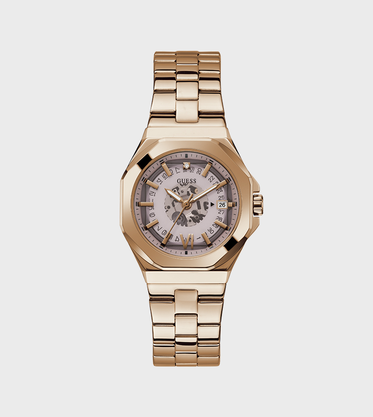 Buy Guess Empress Quartz Analog Watch 34mm In Gold 6thStreet UAE