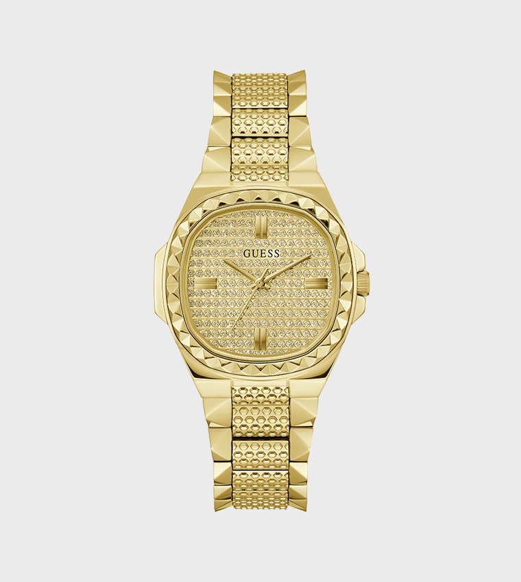 Rebellious Quartz Analog Watch, 36mm