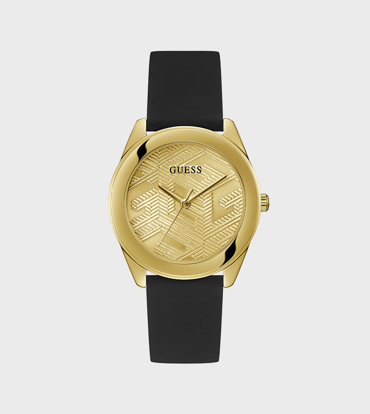 Cubed Quartz Analog Watch, 40mm