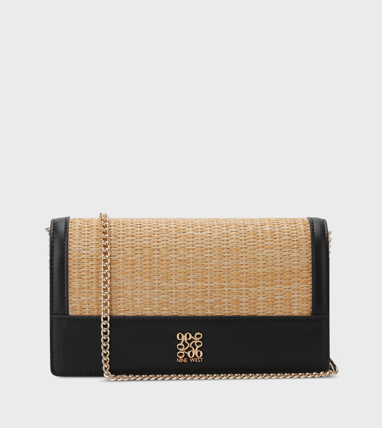 OMYRA Straw Phone Organizer Clutch
