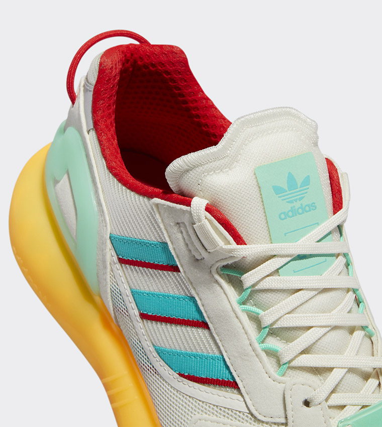 adidas gazelle silver green womens adidas Originals ZX 5K Boost Running Trainers – Get the Label main image 0