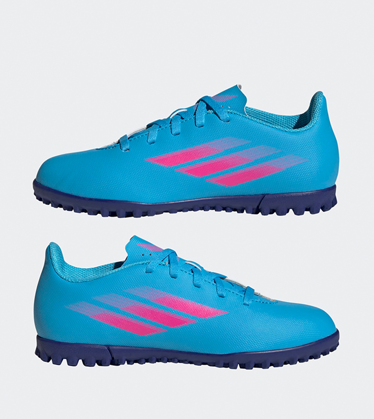 Buy Adidas X Speedflow.4 Turf Shoes In Blue 6thStreet Bahrain