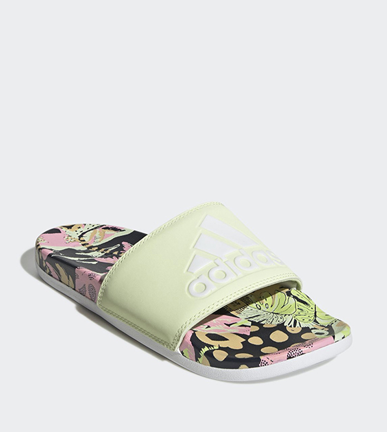 Adidas adilette multi-print slide sandal hotsell