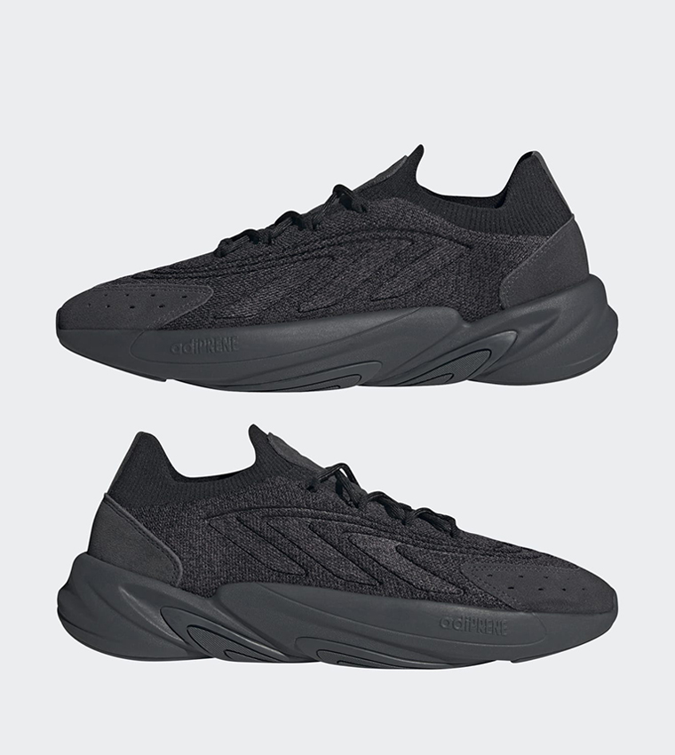 Buy Adidas OZELIA Knitted Running Shoes In Black 6thStreet Qatar