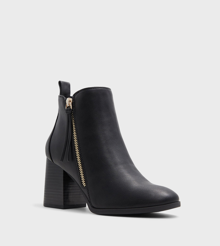 GWENEVERE Block Heel Ankle Boots