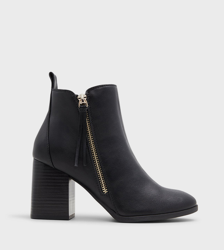 GWENEVERE Block Heel Ankle Boots