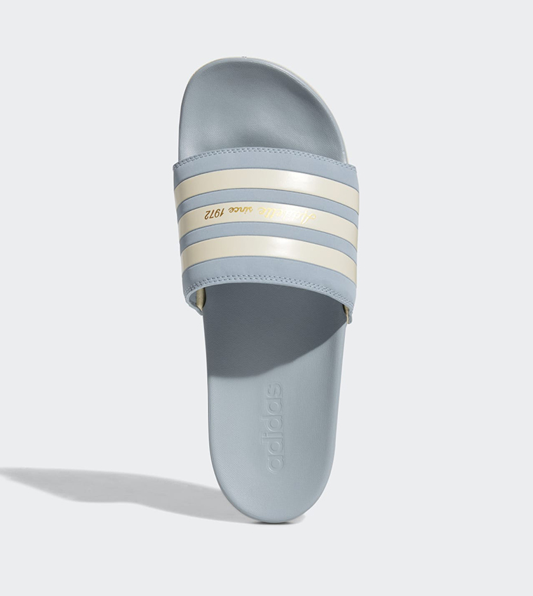 Adidas adilette comfort online slides blue