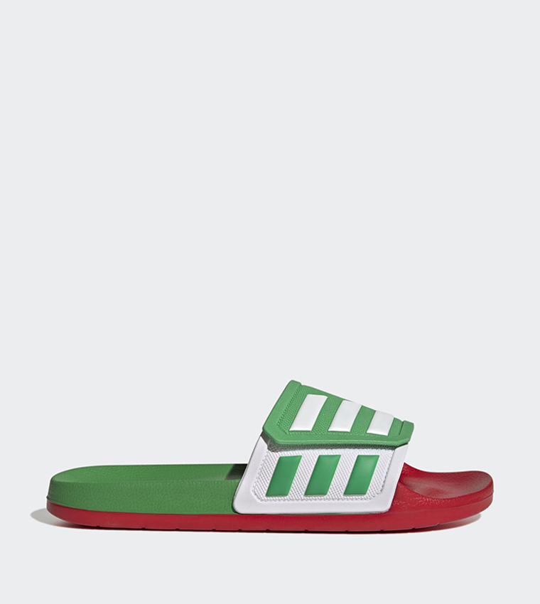 Adidas adilette best sale sandals green