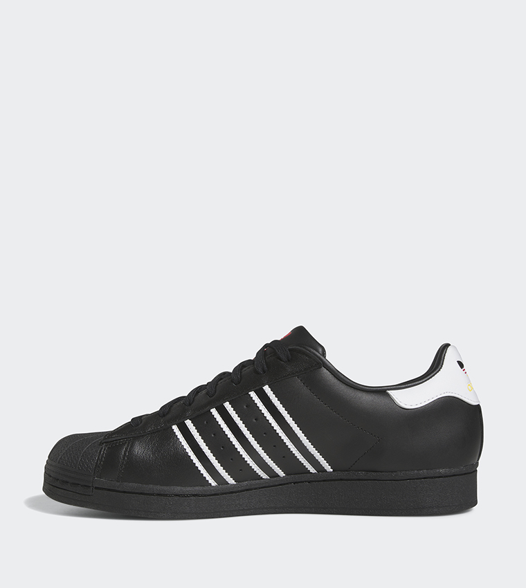 Plain black cheap adidas superstars