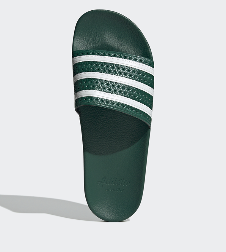 Buy Adidas Adilette Slides In Green 6thStreet Saudi Arabia