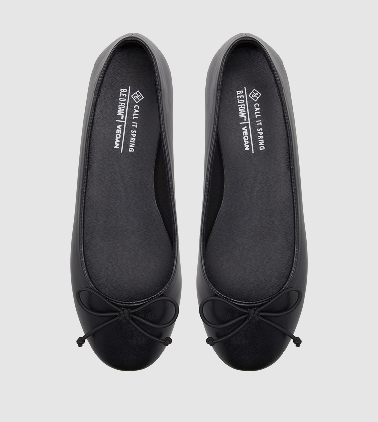 GYZELLE Bow Detail Ballerinas