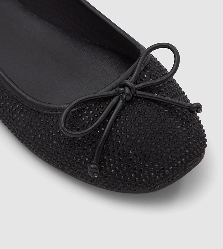 GYZELLE Bow Detail Ballerinas