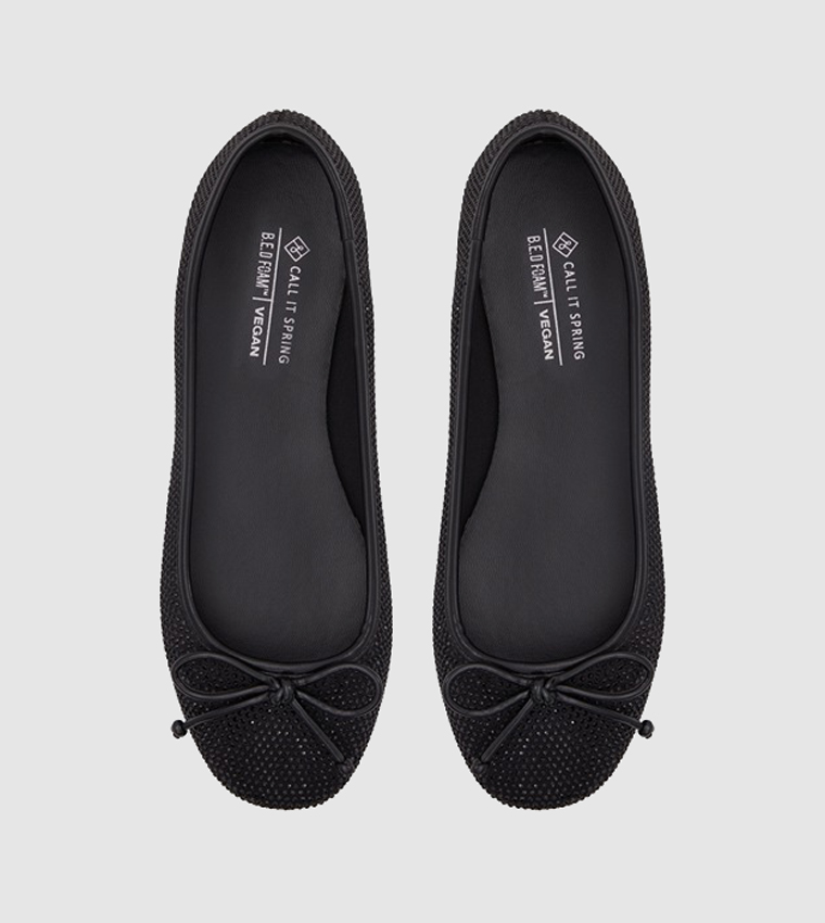 GYZELLE Bow Detail Ballerinas