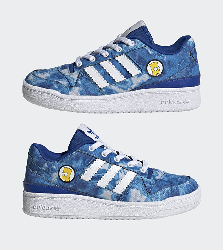 Buy Adidas Forum Low Running Shoes In Blue 6thStreet Oman