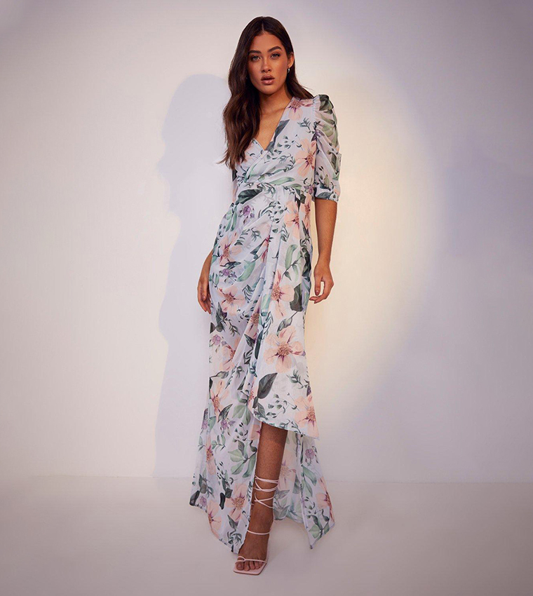 Floral occasion hotsell maxi dress