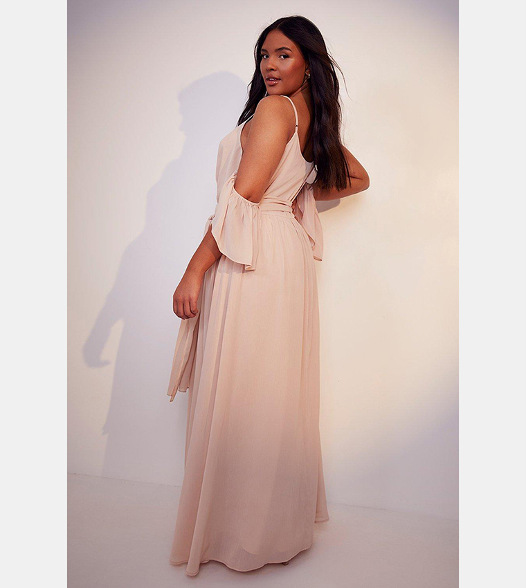 white christmas dresses Faith Maxi Dress ~ Dune Chiffon – Show Me Your Mumu main image 0